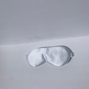 NEW Aveline  100% Silk White Eye Mask